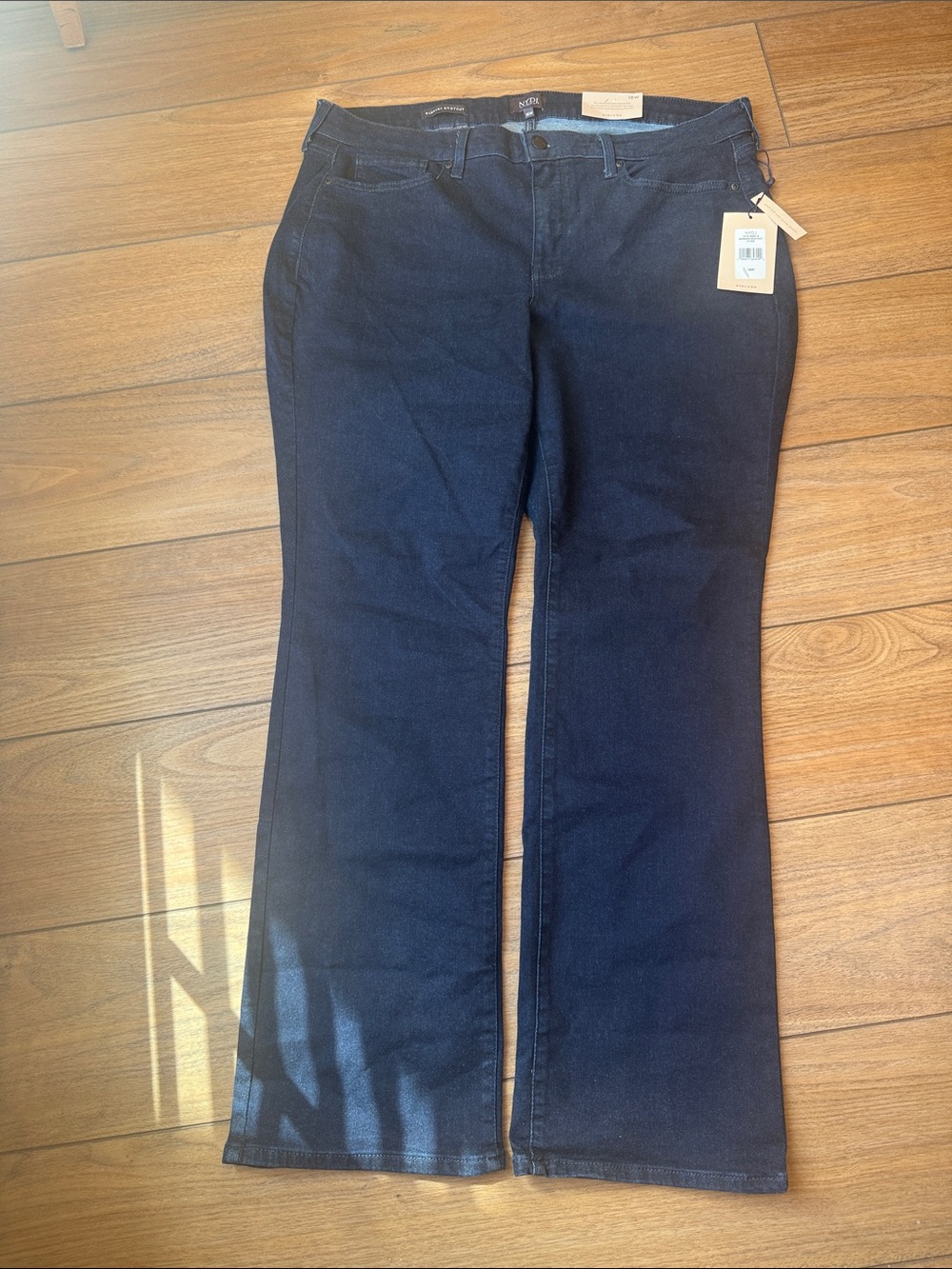 NYDJ Dark Blue Wide Leg Jeans